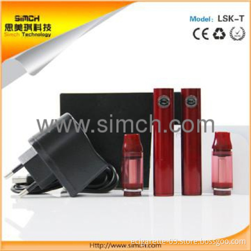 No burn taste electronic LSK-T hookah cigarette rechargeable e cigs